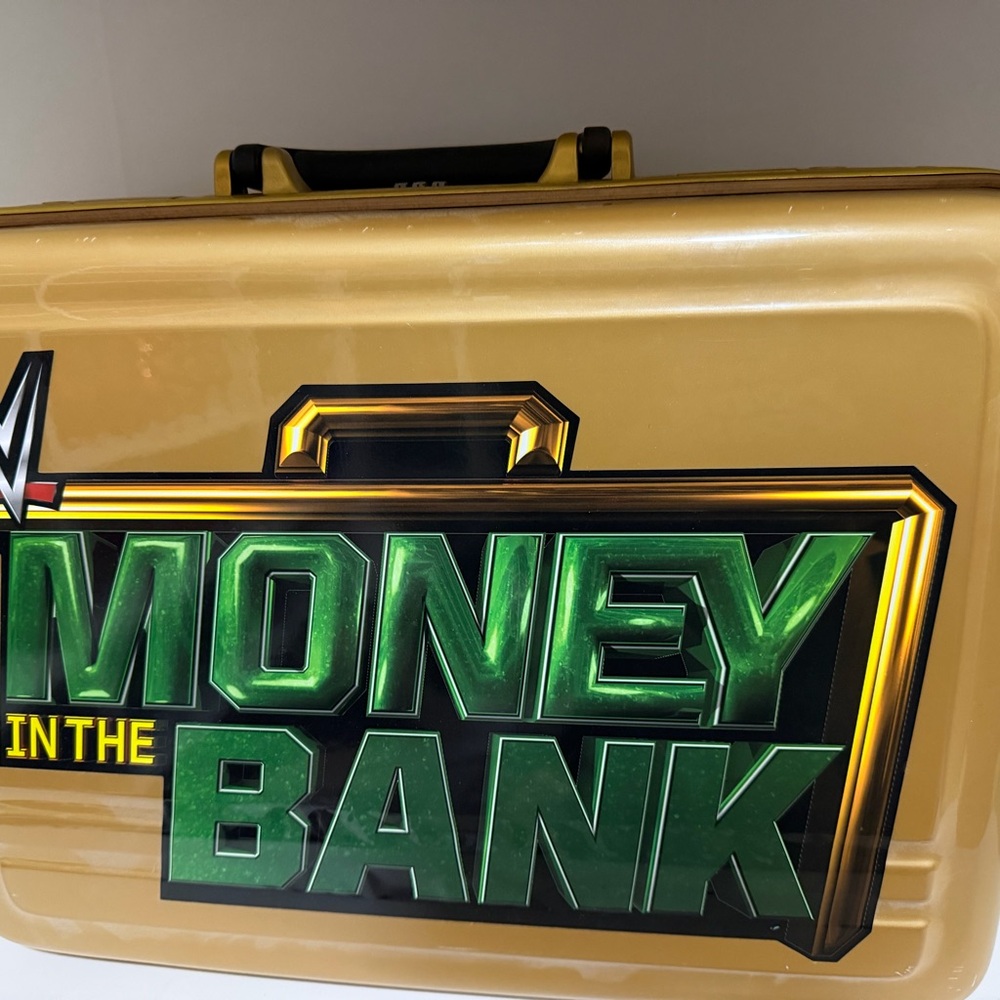 WWE Gold Money in the Bank Briefcase - Picture 2 of 9